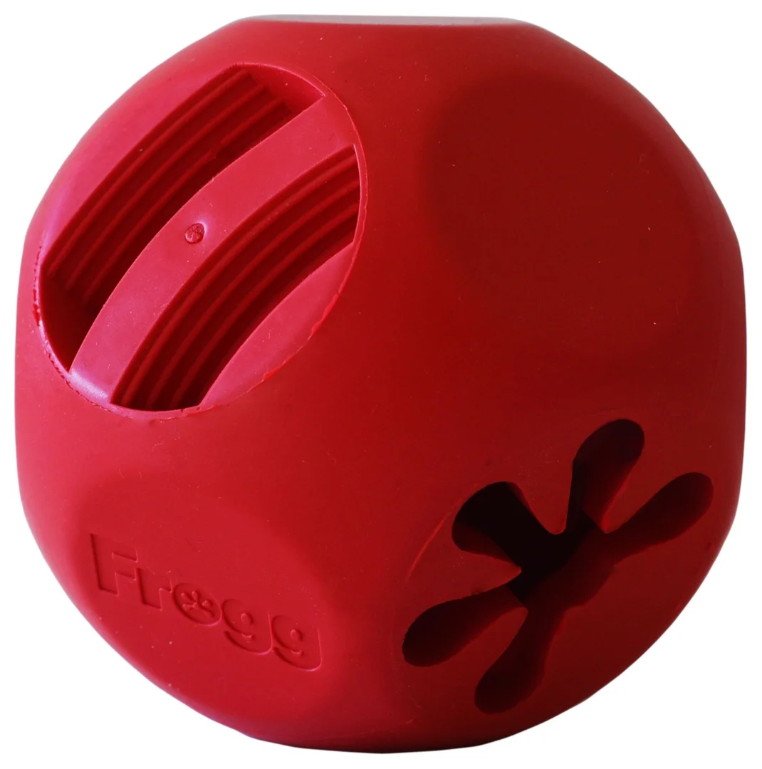 Jouet pour chien Bobbly Ball Red (Frogg) M