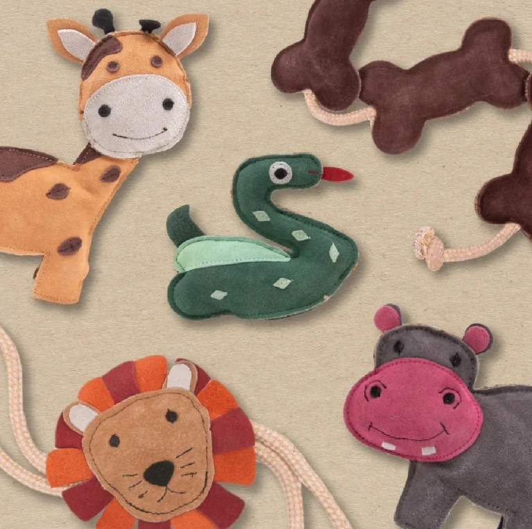 Jouet pour chiens Coco Buddies Jute & Lion Brown (Green Elk)
