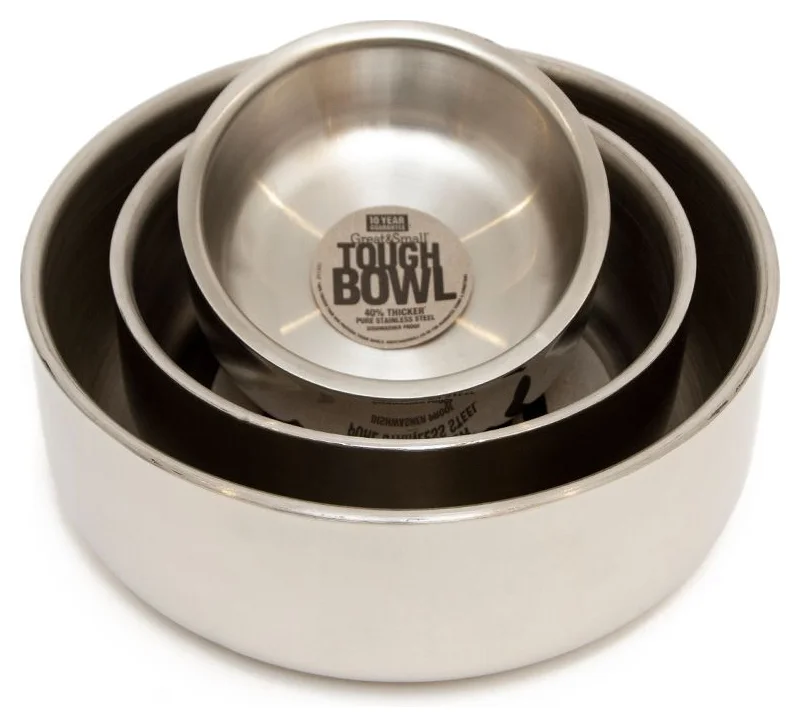 Comedero de acero inoxidable Grey (Great & Small) L