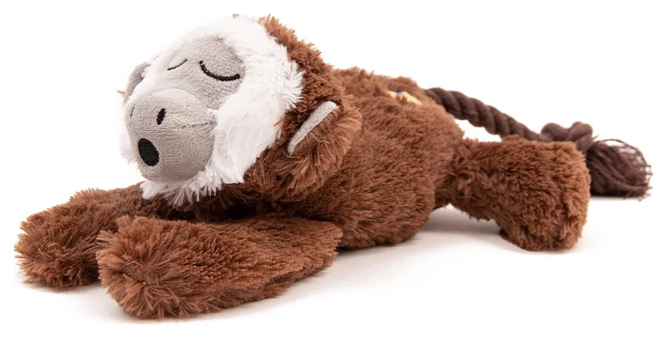 Brinquedo para cães Macaco cansado com corda Brown (Great & Small)