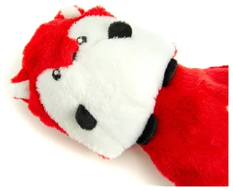 Jouet pour chien renard avec couineur à ultrasons Red (Great & Small)