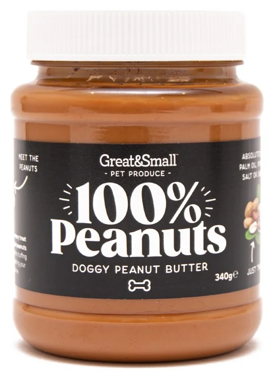 Beurre de cacahuètes pour chiens (Great & Small)