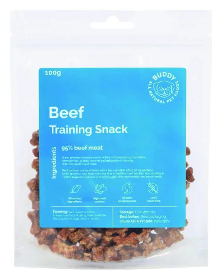 Ternera de entrenamiento (Buddy Pet Food)