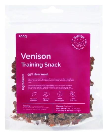 Snack d'entraînement cerf (Buddy Pet Food)