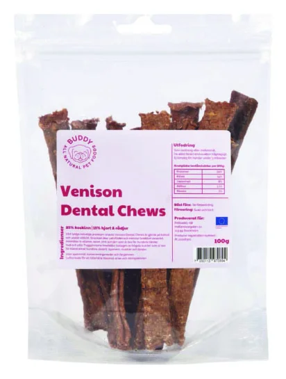 Dental Care Snack with Beef and Venison (Buddy Pet Food)