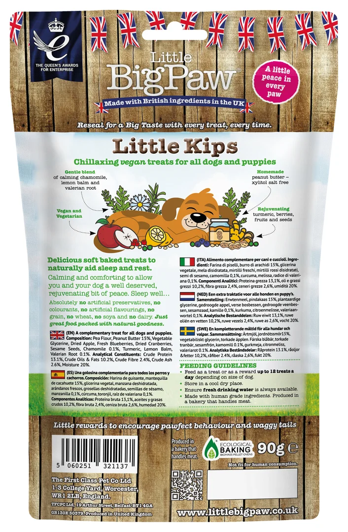 Croccantini per cani Little Kips Chillaxing (Little BigPaw)
