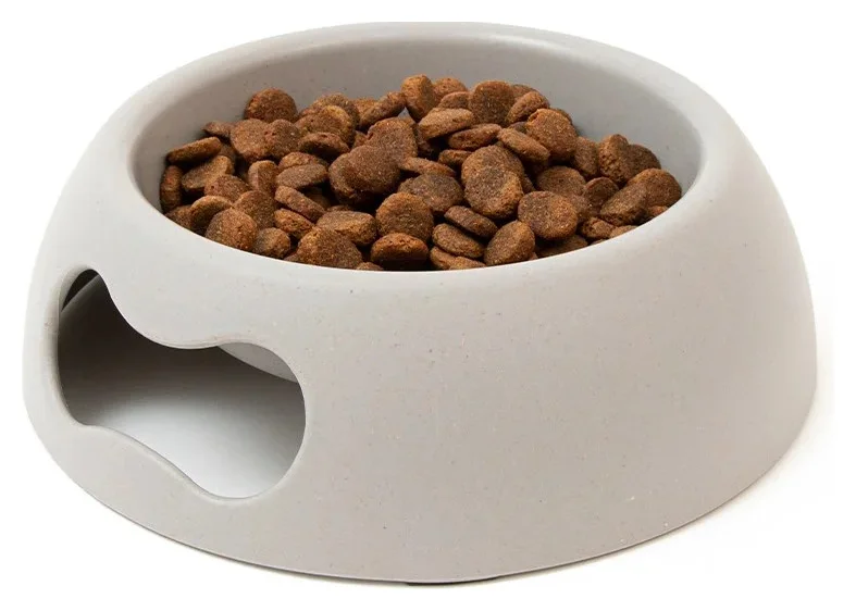 Gamelle pour chien Bio Light Grey (Green Elk) S