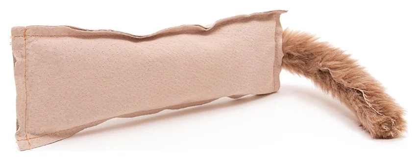 Brinquedo para gatos com cauda de Raschel Beige (Great & Small)
